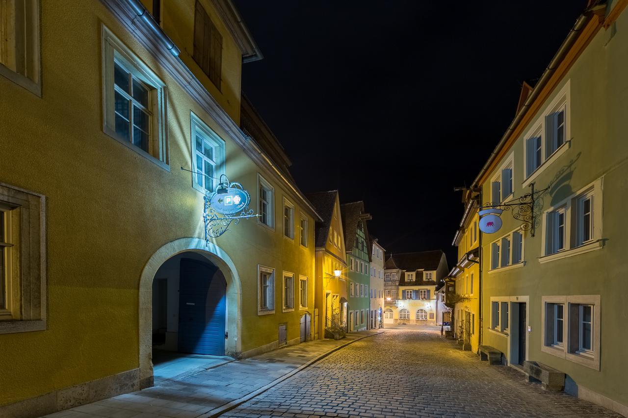 Historik Hotel Goldener Hirsch Rothenburg Rothenburg ob der Tauber Exterior foto