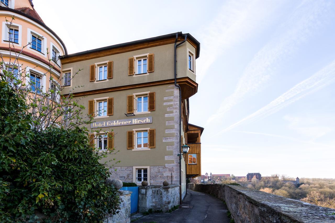 Historik Hotel Goldener Hirsch Rothenburg Rothenburg ob der Tauber Exterior foto
